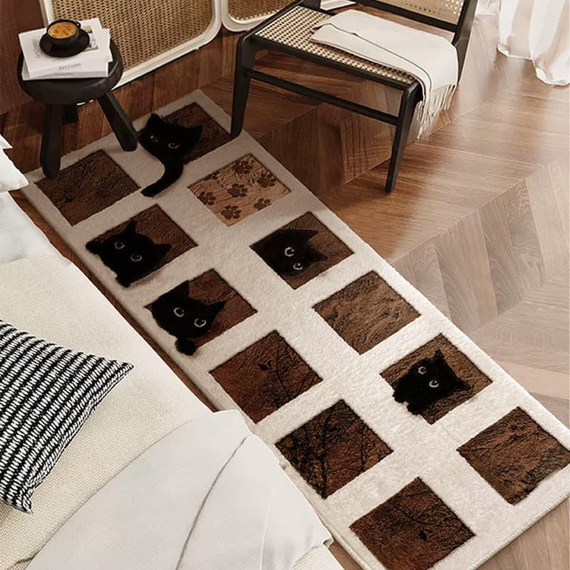 Tapete sala de estar quarto das crianças rastejando esteira cuidados-livre antiderrapante tapete sofá mesa de café tapet