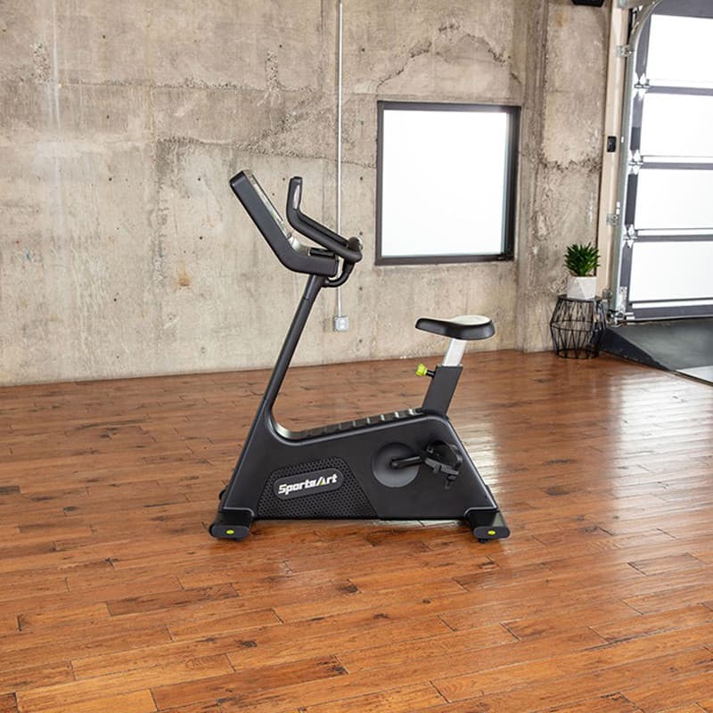Esportes SportsArt SportsArt C573U Bicicleta ergométrica em pé Mudo Controle magnético Bicicleta Exercício de Fitness in