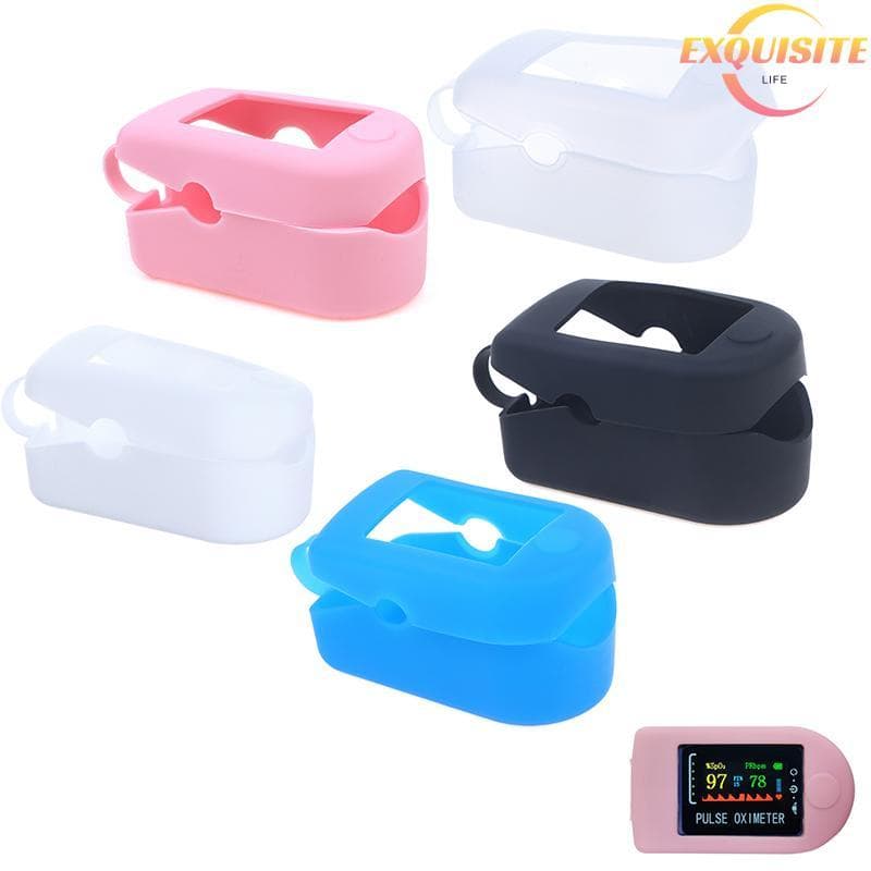 [EL-t] Bolsa De Armazenamento De Silicone , Clipe De Dedo , Oxímetro , Capa Protetora Médico , Suporte Protetor De Pulso