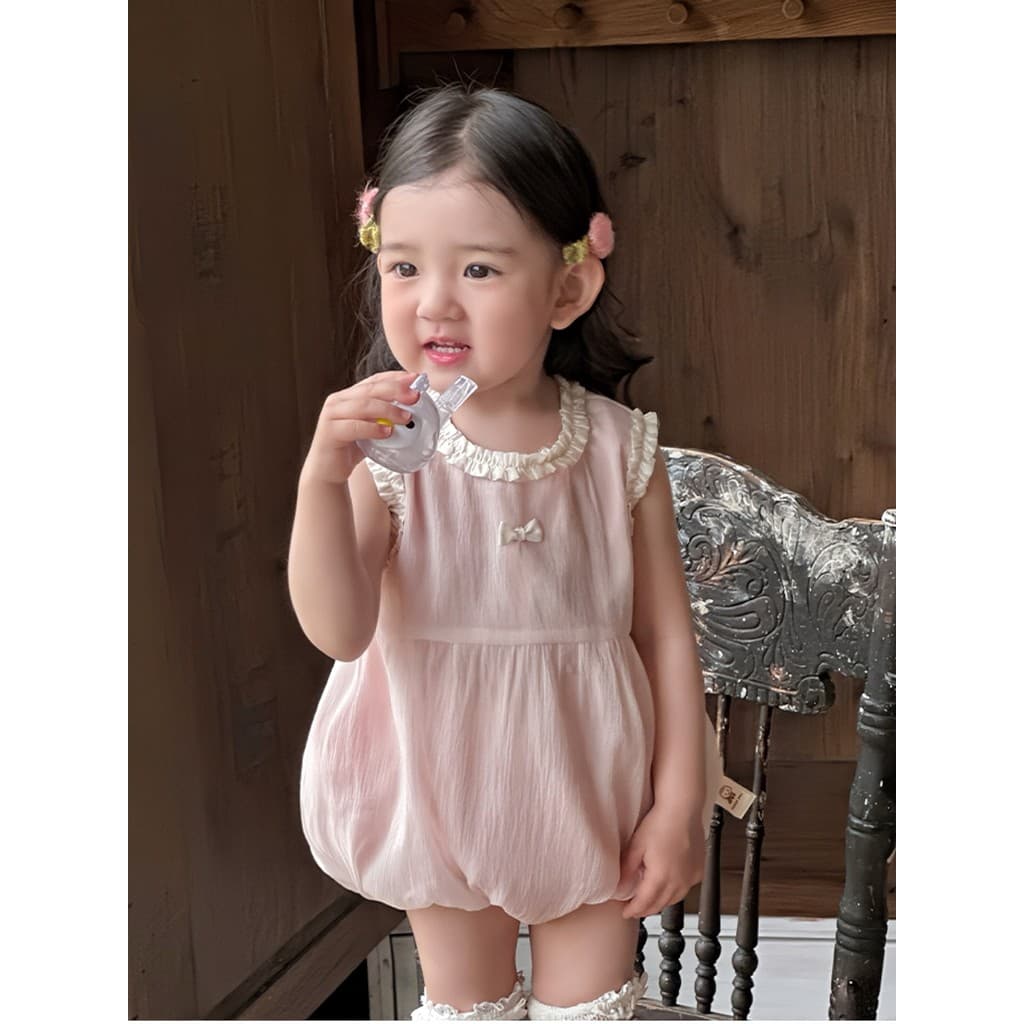 Bebê roupas de bebê roupas de verão bebê menina macacão bonito princesa macacão verão moda menina algodão macacão