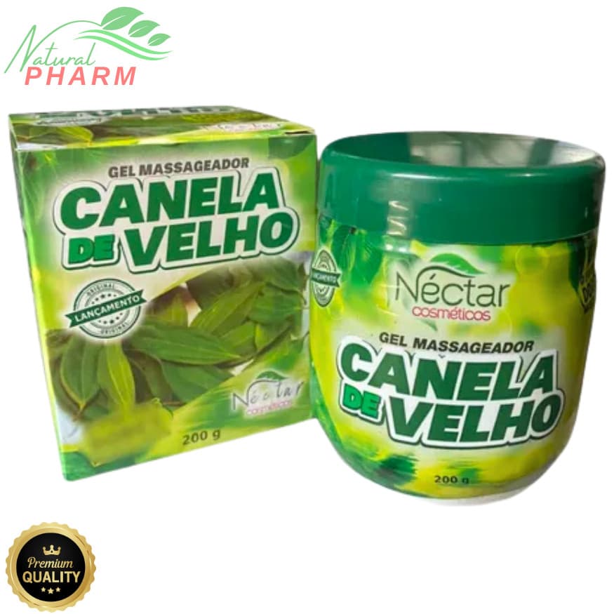 Kit c/ 3 Gel Massagem Canela de Velho 200 g - Néctar Cosméticos