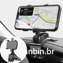 Suporte Universal Giratório para Telefone no Painel do Carro, Montagem Rotativa para Veículos, Peças Automotivas XGJY