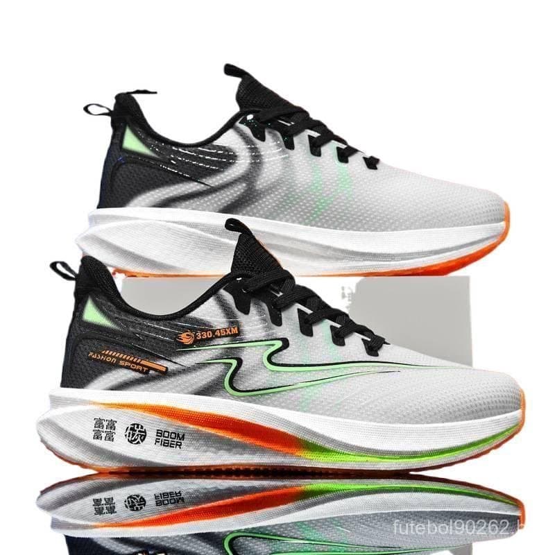Verão tênis de corrida absorção de choque sola macia tênis de corrida malha respirável sapatos esportivos 2