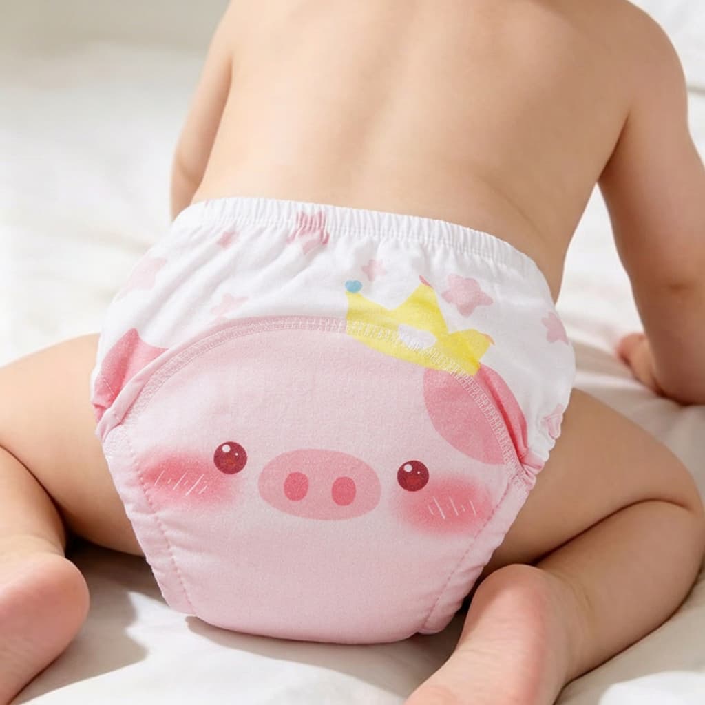 Infantil toalete parar fraldas calças de treinamento verão masculino feminino bebê crianças puro algodão à prova de fral
