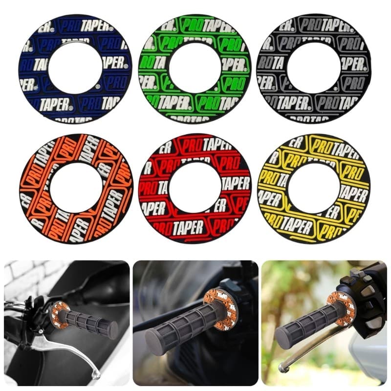 YJCNELCR Acessórios Universais Para Moto , Dirt Bike , Motocross , Guidão , Antiderrapante , Instalação Rápida