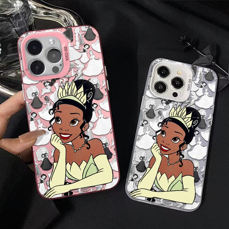 Capinha de celular anti impacto De Princesa Tiana para Samsung A15 A14 A03 A35 A12 A32 Core 4G 5G Capinha