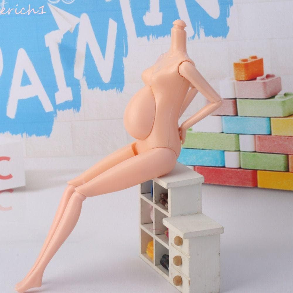 ERICH1 Bonecas BJD Nuas Articuladas , Removíveis Sem Cabeça , Brinquedos De Boneca Nude De Barriga Grande , Substituição