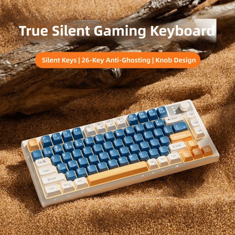 Teclado Mecânico Para Jogos NEXMO , Com Sensação Mecânica De Conexão Fio De Layout Compacto , 75 Layouts