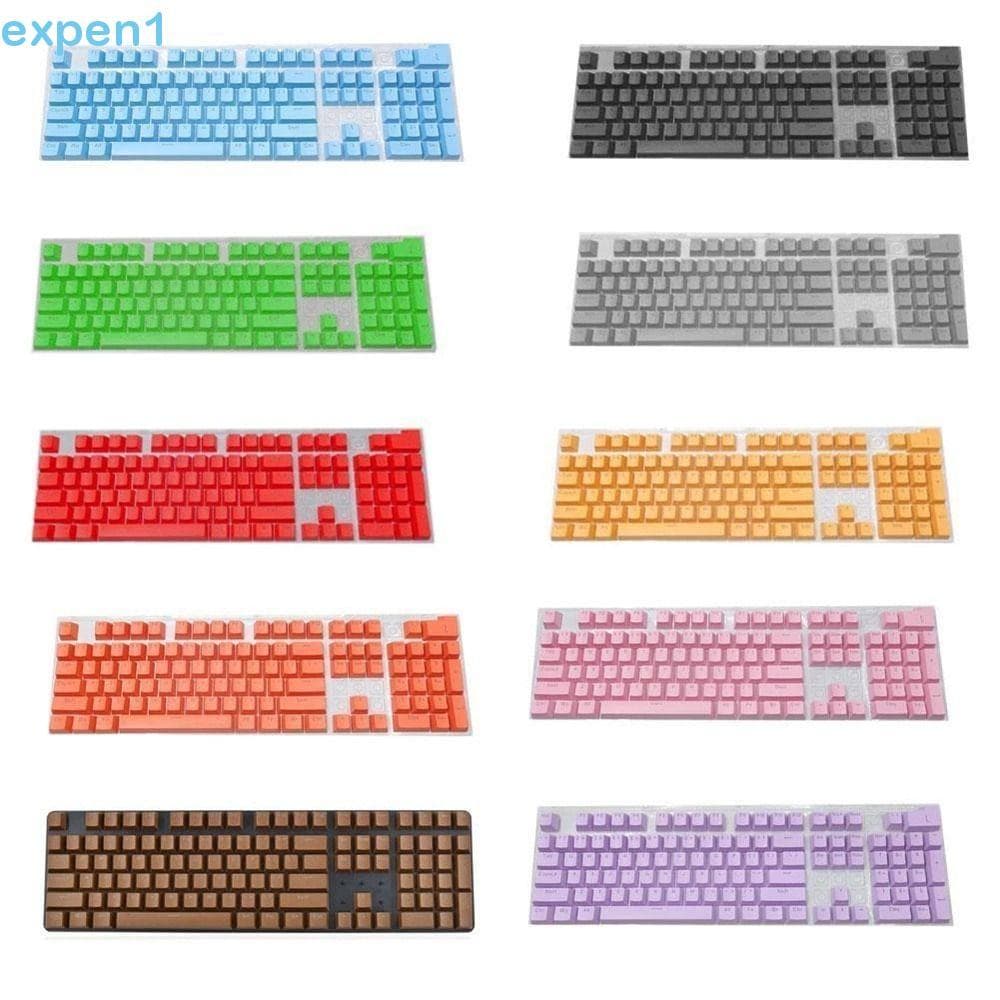 EXPEN Teclas Mecânicas Substituição De Teclado 104 Peças Mecânico Injeção OEM 61/87 980k Em Branco