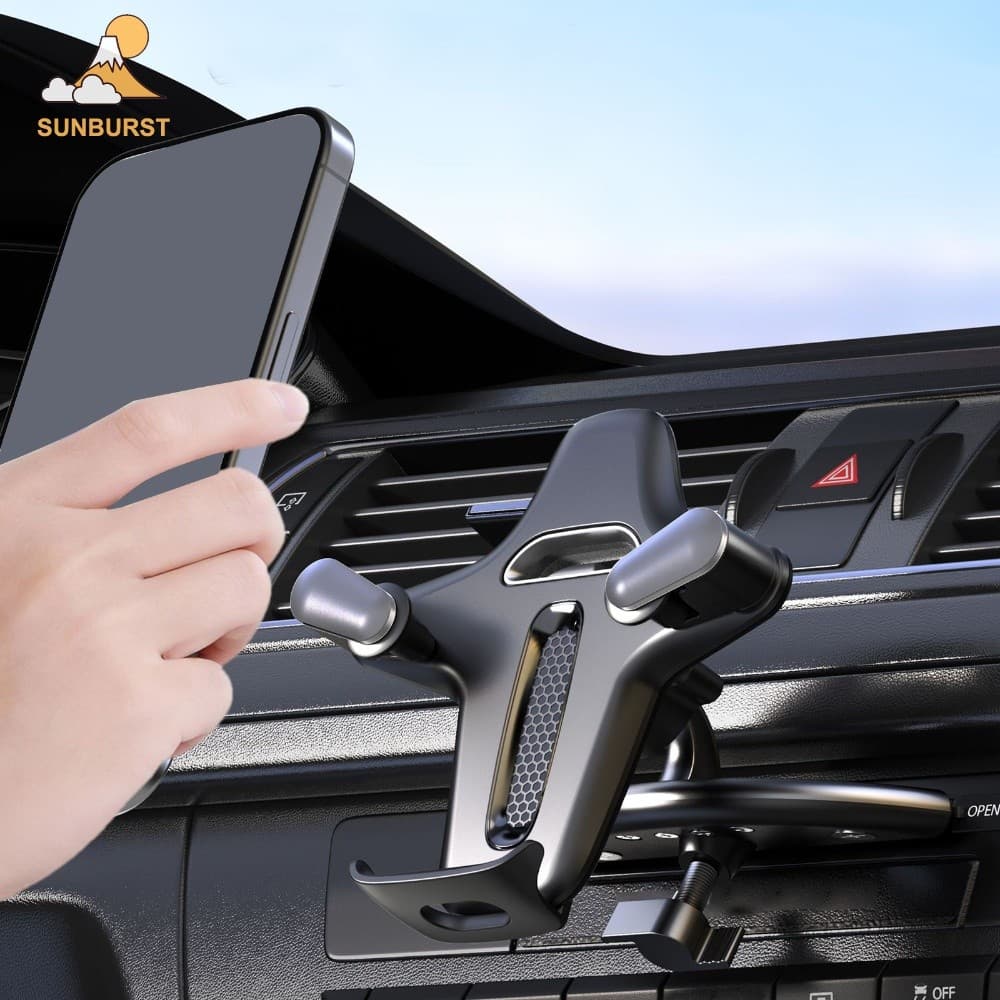 [Sunburst1 . br] Suporte Para Celular Carro Em Forma De Y Com Rotação De 360 Graus Todos Os Telefones Celulares