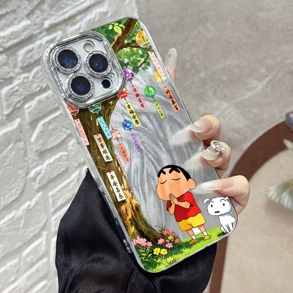 Capa para celular Fofa Anime Engraçado Capinha para iPhone 17 16 15 14 13 12 11 Pro Max X XS XR 7 8 Plus CG275