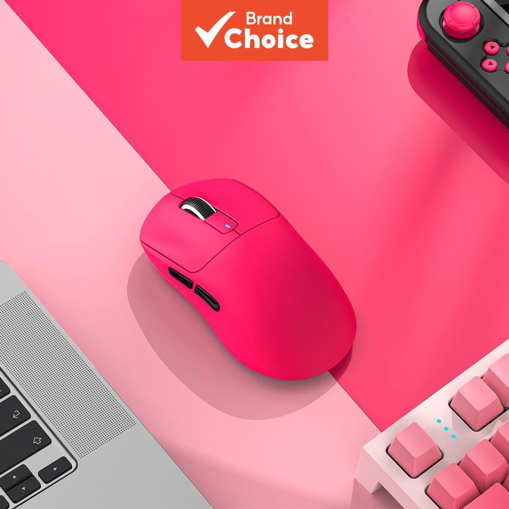 Mouse Gamer Attack Shark X3 650IPS 50G Aceleração Kailh Black Mamba 80 Milhões de Cliques para PC e Notebook Preto