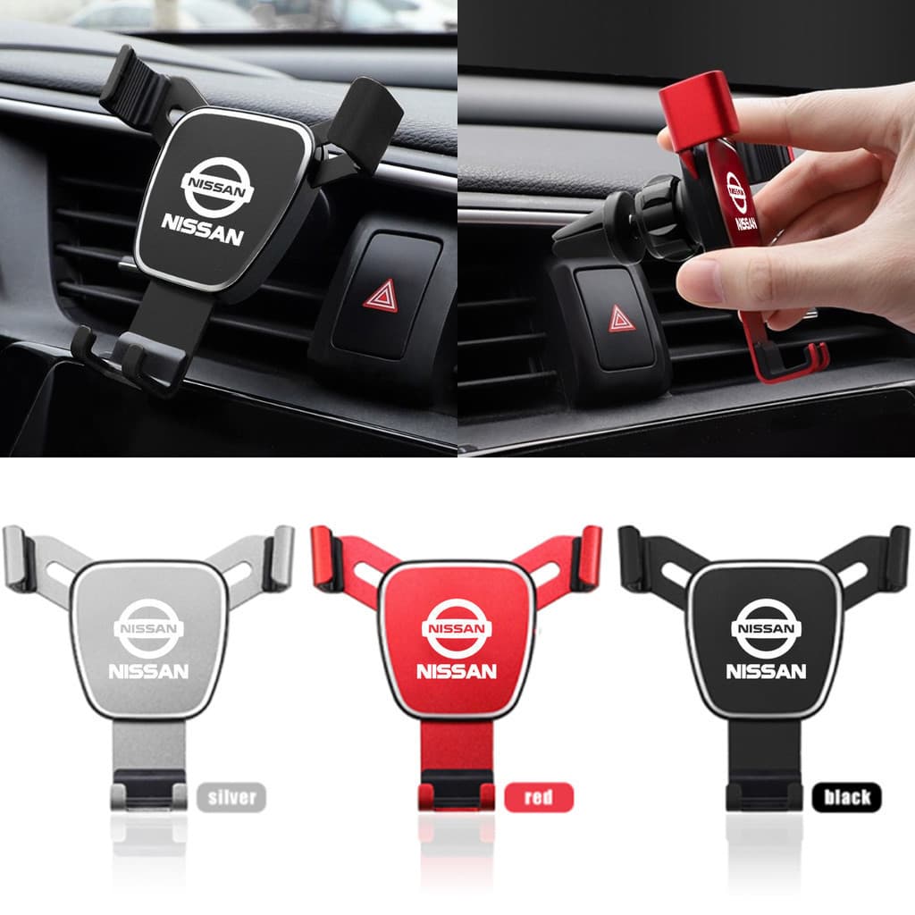 Suporte de celular para saída de ar do interior do carro para Nissan NISSAN ALMERA TEANA NISMO SUV X-GEAR X-TRAIL NAVARA