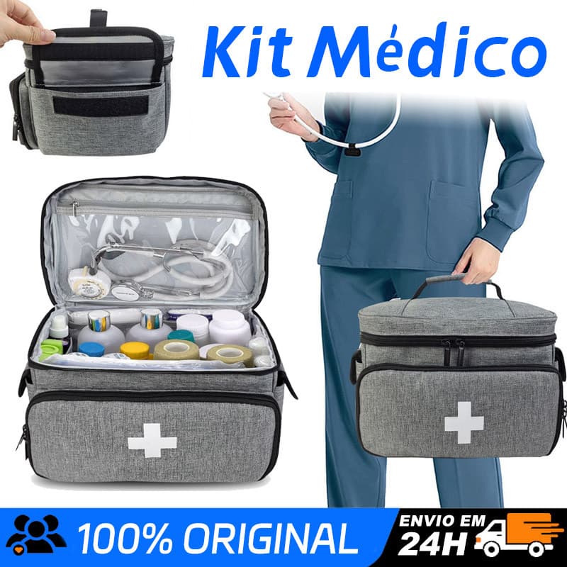 Bolsa Médica De Viagem Caixa De Armazenamento De Primeiros Socorros Para Família Pronta Entrega Kit Médico
