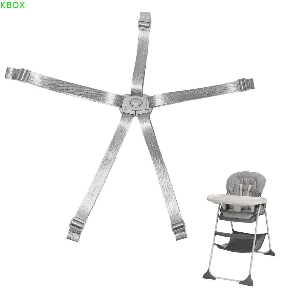 Cinto Para Cadeira De Alimentação De Bebê KBOX , Alças Altas Resistentes Ajustáveis Cadeiras , Fácil De Instalar
