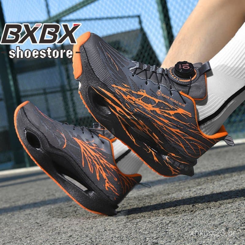 Novos Tênis de Corrida Respiráveis, Tênis Esportivos Ultra-Leves com Placa de Carbono e Absorção de Impacto 31-44 DCYT