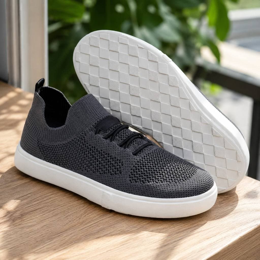 Tênis Casual Masculino Modelo Meia Respirável Confortável e Leve Calçado Moderno para Uso Diário e Viagens