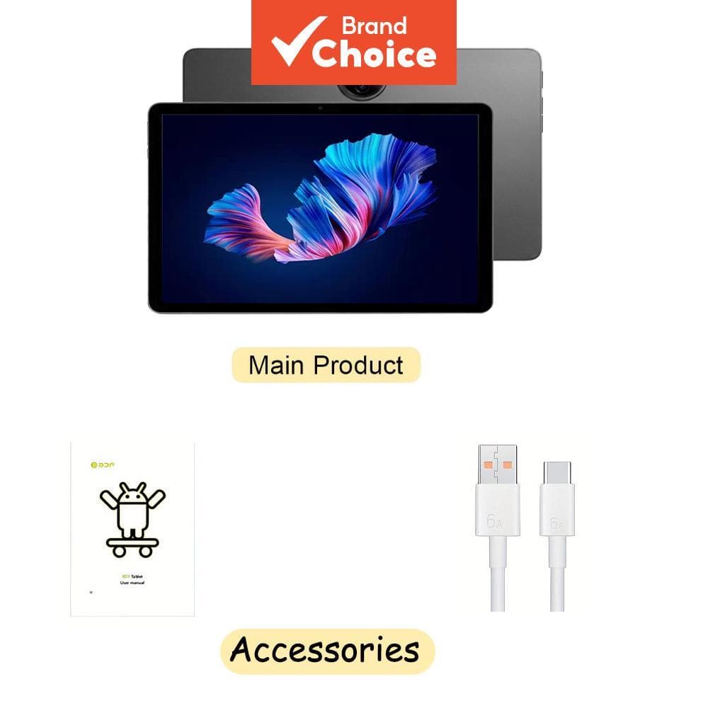 Tablet Android 10,1 polegadas, 4 GB de RAM + 64 GB de ROM, suporta câmeras duplas, WIFI, Bluetooth, tela IPS 1280x80,
