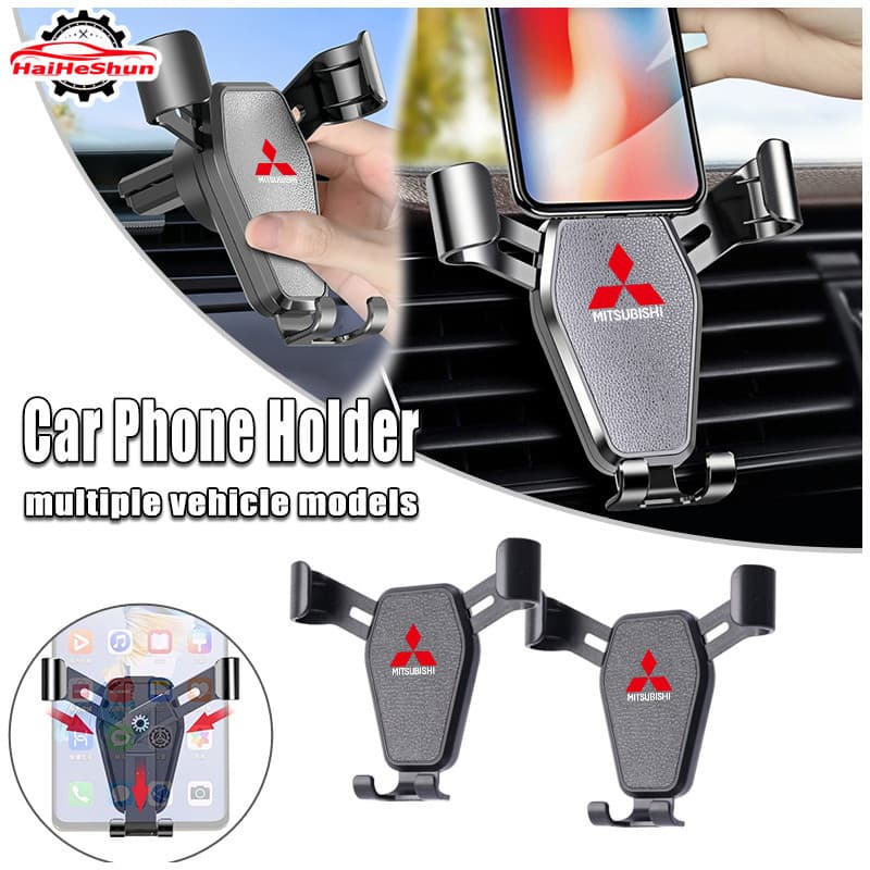 Suporte Para Celular Mitsubishi Car Vent De Alta Qualidade Gravidade Anti-Vibração Redução De Ruído Acessórios Carro Lan