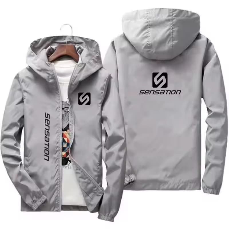 Jaqueta masculina estilo 2025 primavera outono jaqueta de trabalho masculina Plus Size jaqueta corta-vento