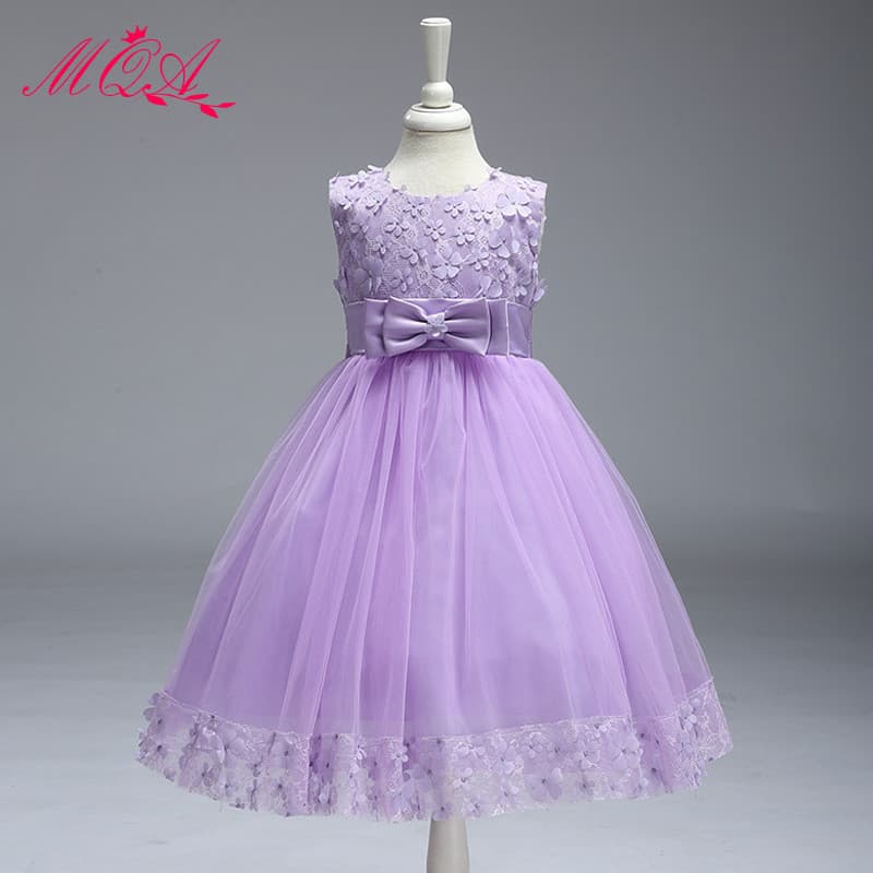 Vestido infantil transfronteiriço vestido de casamento cross-border vestido de princesa feminino desempenho vestido de r