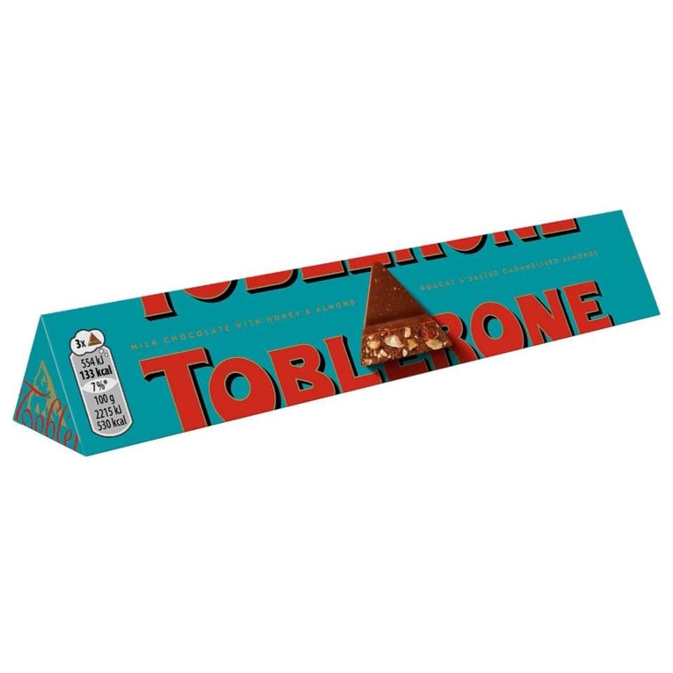 Chocolate Suiço Toblerone Crunchy & Almonds 100g - Importado