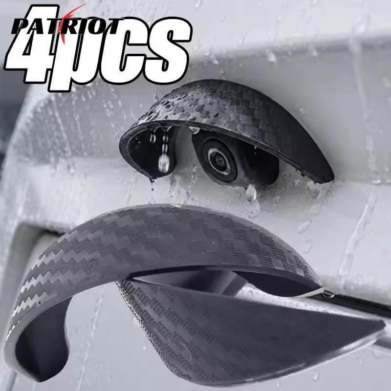 [Venda Quente] 4/1 Unidades Capas De Chuva Para Câmera De Visão Traseira Do Carro | Escudo De Ré De Borracha Macia Autoa