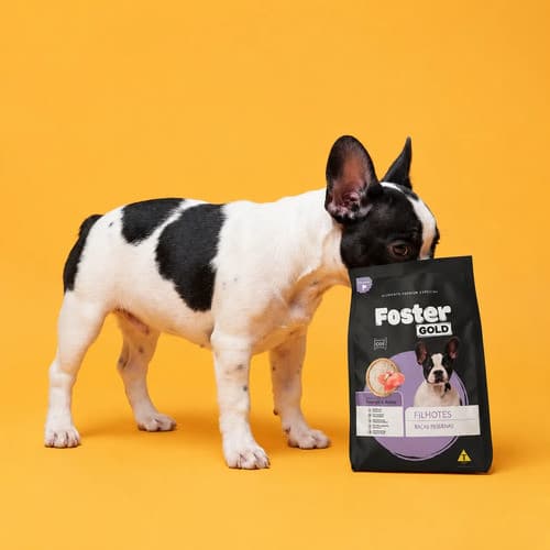 Ração Para  Cachorro  Foster  Filhotes +7 Frango Arroz 3kg