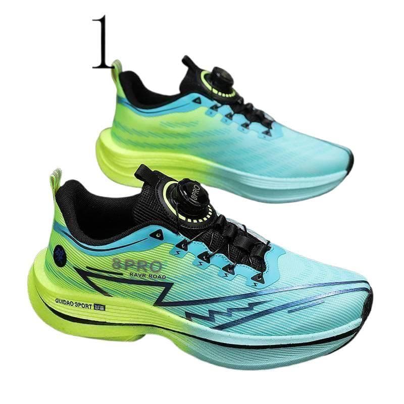 Verão tênis de corrida absorção de choque sola macia tênis de corrida malha respirável sapatos esportivos 265