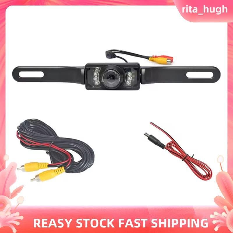 Sistema De Estacionamento Para Monitor De Carro Com Visão Traseira Sem Fio De 7 Polegadas IR Night Vision Câmera Espelho