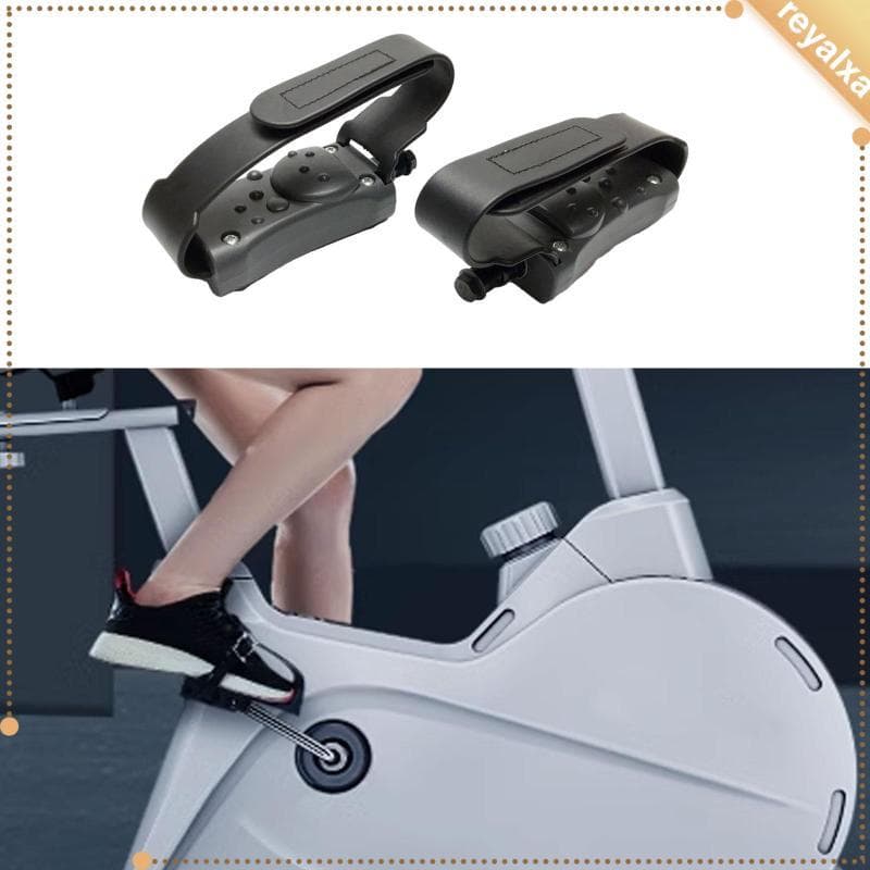 [Reyalxa] 2 Unidades De Pedais De Bicicleta Ergométrica Aptidão Equipamento Para Estacionária Bicicletas Home Academia P