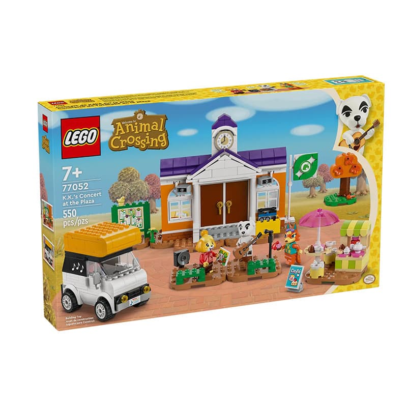 Lego 77052 KK No SquareConcert Animal Crossing Friends Montar Blocos de Construção Brinquedo Infantil Presente