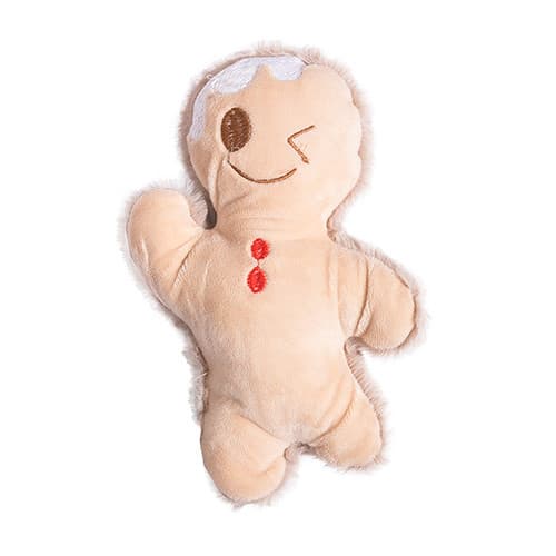 Brinquedo Pelúcia George Gengibre - Para Cães - Tam. G - Petiko | Pelúcia para cachorro, brinquedo com apito