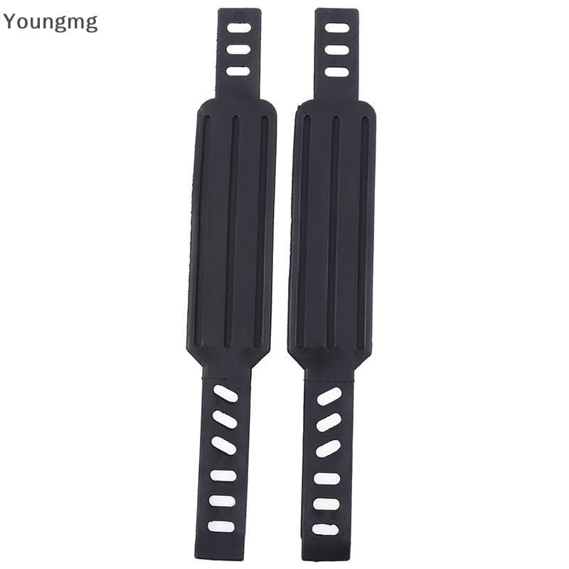 [Youngmg] 1 Par De Cintos Para Bicicletas Ergométricas , Tiras Pedais De Bicicleta , Acessórios Equipamentos De Fitness 