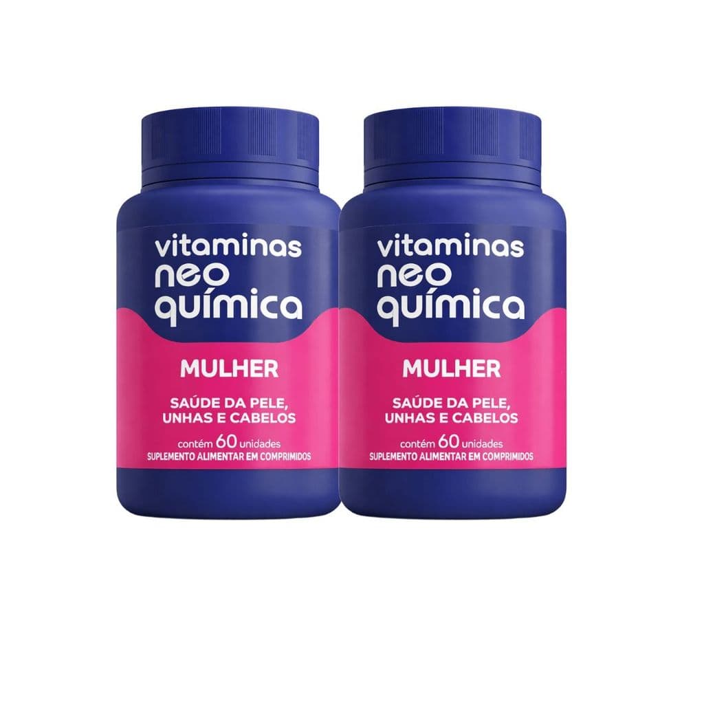 Kit 2 Suplemento Vitamínico A-Z Mulher 60 Comp - Neo Química