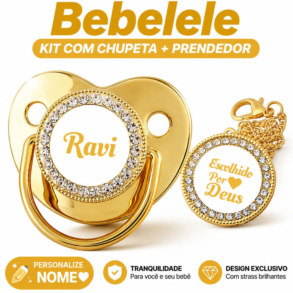 Chupeta ortodôntica para bebê, personalizada com o nome do bebê, chupeta de silicone BPA Free &2AUA