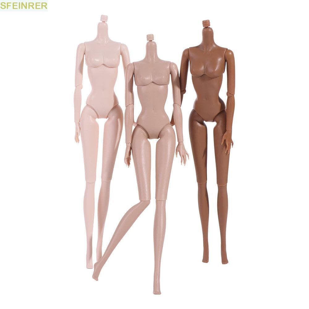 Bonecas BJD Nuas Articuladas SFEINRER , Boneca Sólida Móvel Super Modelo , Corpo De Figura De Pele Europeia Branca