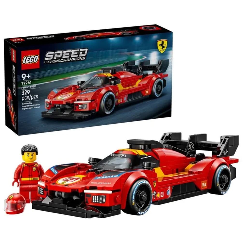 Blocos de Montar Lego Speed Champions Ferrari 499p 77261 329 Peças