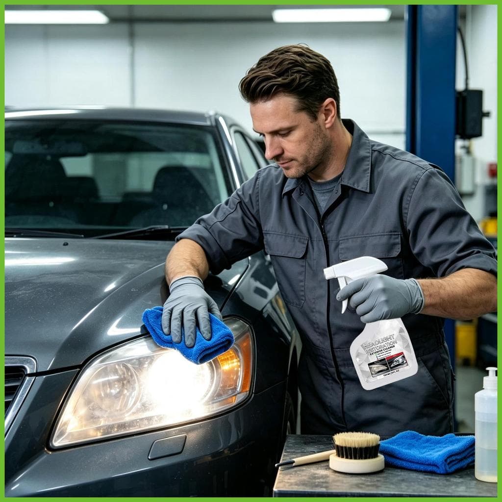 Kit De Restauração De Farol De Carro , Limpeza De Revestimento , Detalhamento De Reparo , Composto De Polimento , 180ml 