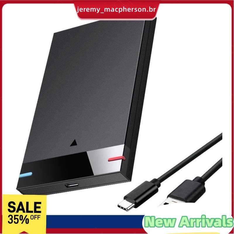 Gabinete SSD SATA HDD De 2.5 Polegadas Tipo C Caixa De Disco Rígido Externo 5 Gbps De Alta Velocidade