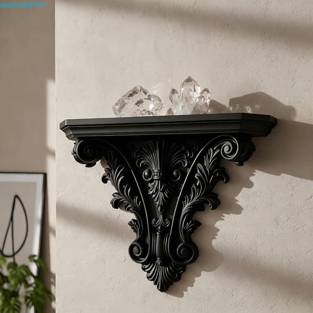 Prateleiras Montadas Na Parede , Prateleira Flutuante Retrô Exclusiva , Suporte De Exibição De Plantas Decorativas Para 