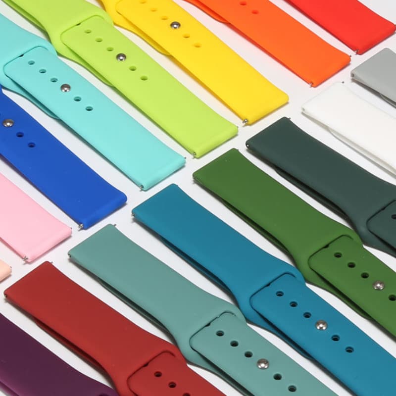 Pulseira 22 20mm Silicone Rubber Acessórios Relógio Smartwatch Para Redmi Watch 5 Active / Redmi Watch 5 Lite