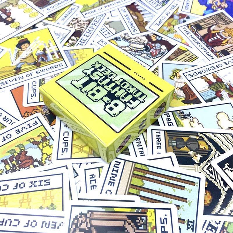 REBR 1 Caixa 8 Bit Fany De Card Profecia Adivinhação Festa Em Família Tabuleiro Jogo De Para Iniciantes .