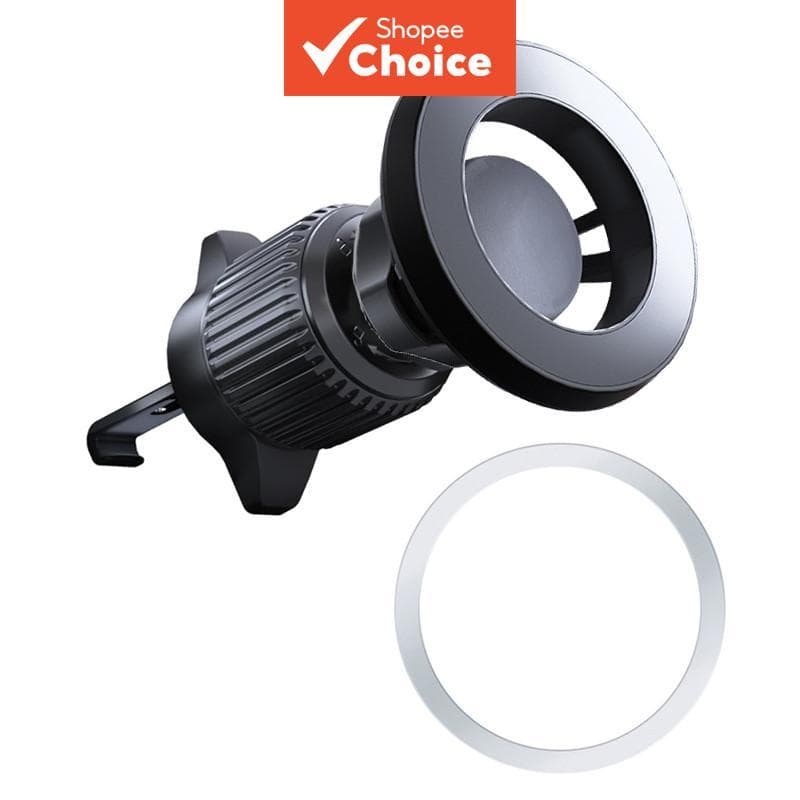 Suporte Magnético Para Telefone Carro 360 ° De Montagem De Clipe De Ventilação De Ar De Rotação