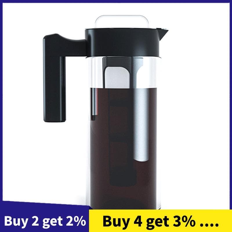 Máquina De Café Expresso 1300Ml , Fermentação Fria , Cafeteira Gelada , Filtro De Uso Duplo E Chá , Espresso , Gotejamen