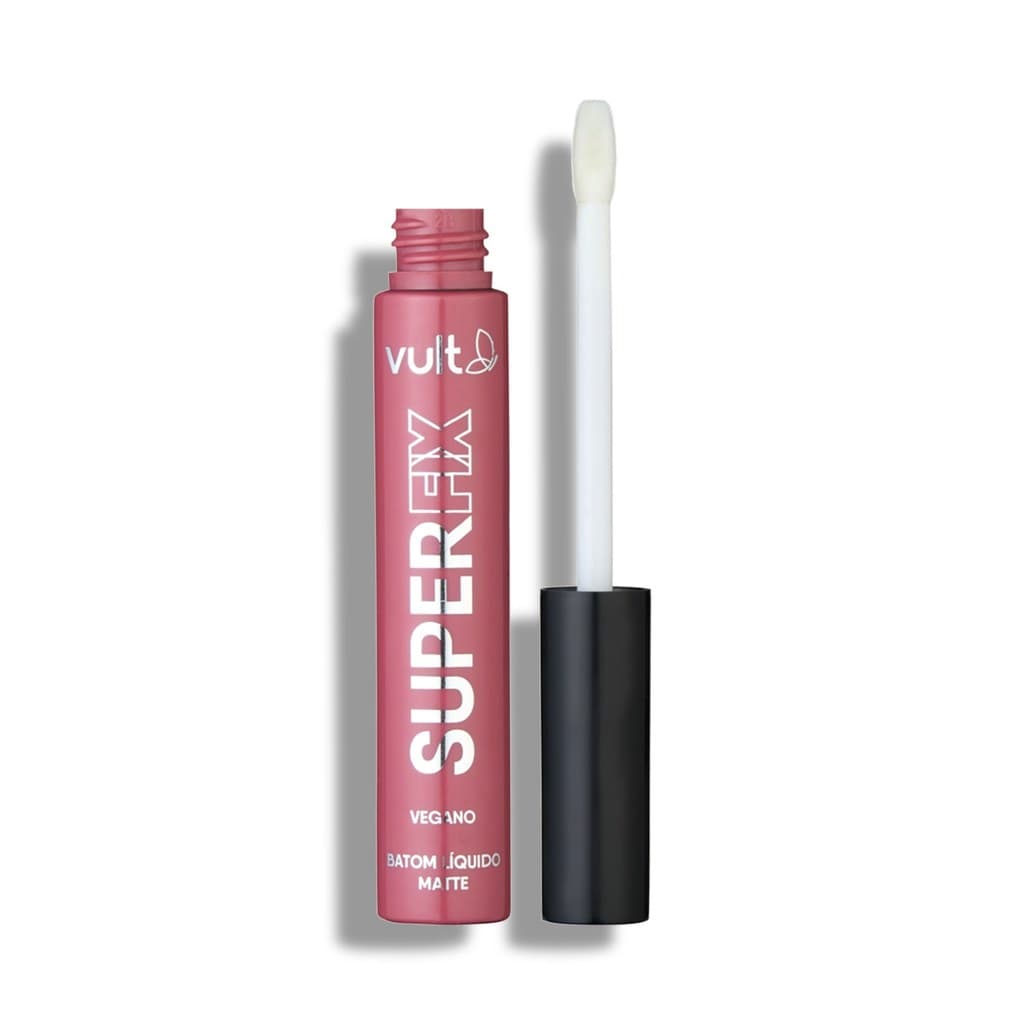 Vult Super Fix Rosa Queimado - Batom Líquido Matte 5ml