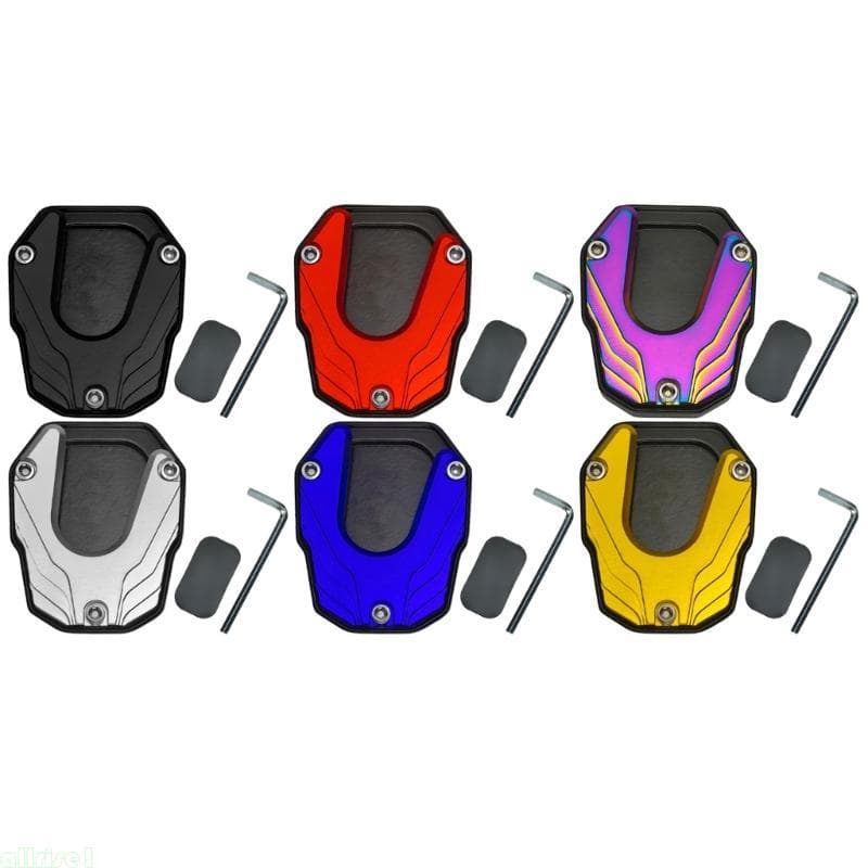 Todos Os Acessórios De Moto Para CBR650 Kickstand Pé Suporte Lateral Ampliador Placa Extensão Almofada Pla