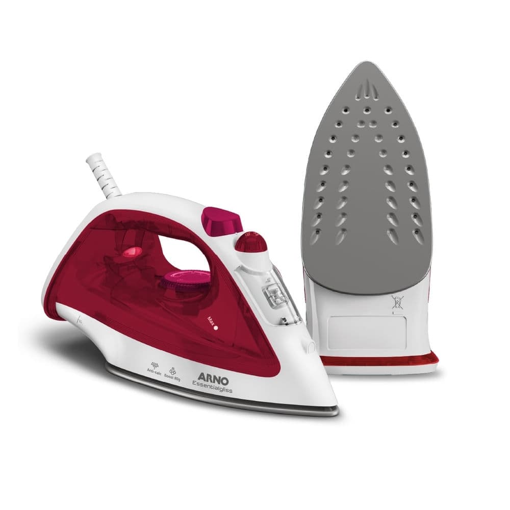 Ferro a Vapor Arno Essentialgliss com Base Antiaderente FMQ 220V