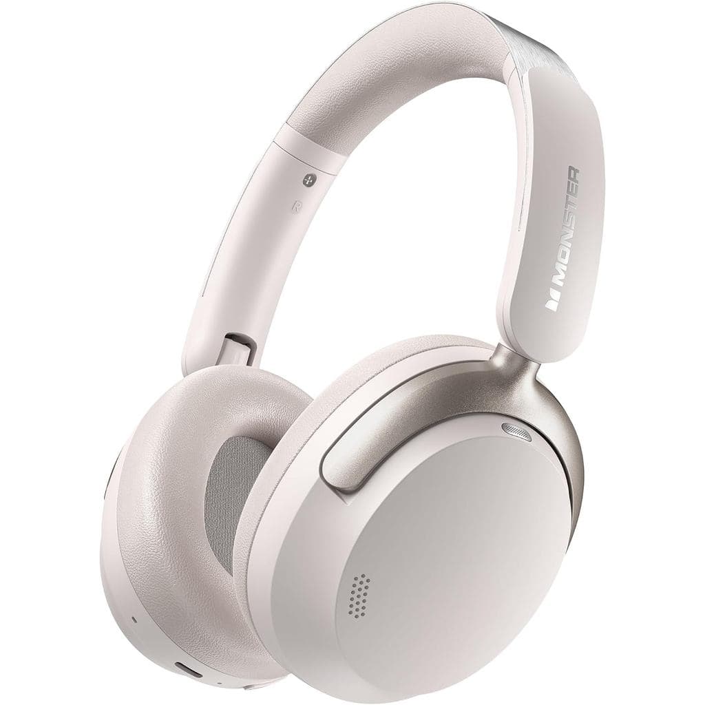 Fones de Ouvido Bluetooth Monster Persona 3rd ANC, Fones de Ouvido Over Ear com Bluetooth 5.4, 70 Horas de Reprodução, F