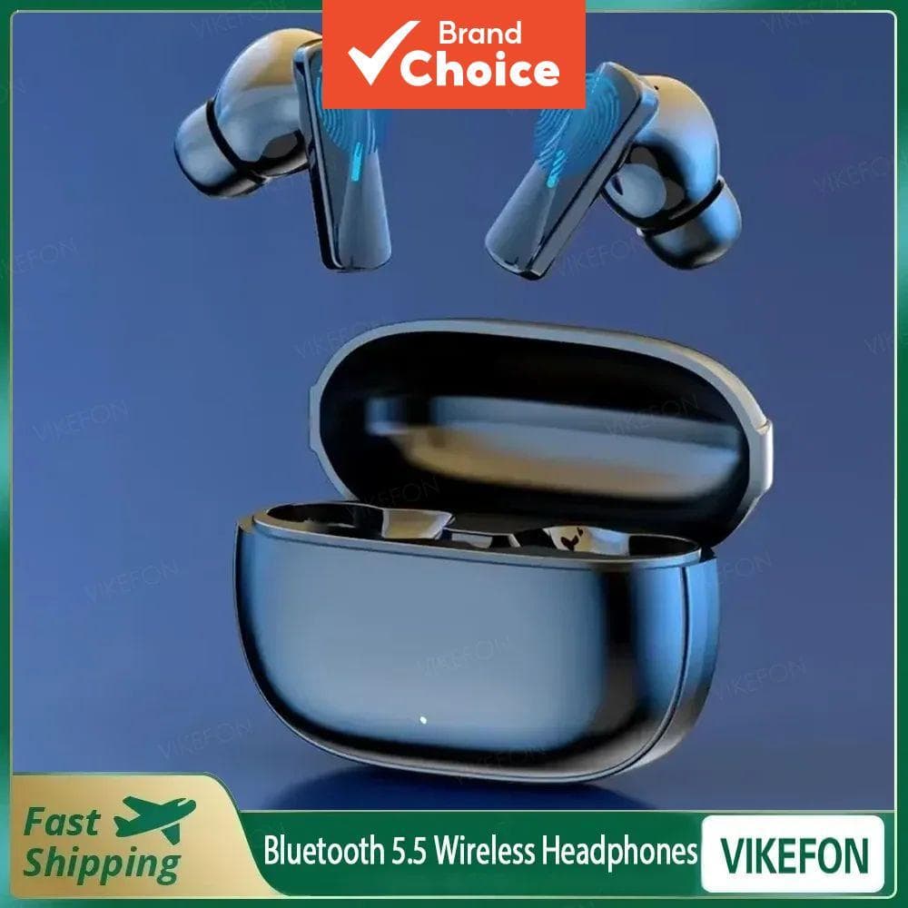 Fones de ouvido True Wireless, fone de ouvido com cancelamento de ruído, atualização Bluetooth 5.3, fone de ouvido para